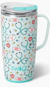 Swig Brand Scrub Life Travel Mug 22 oz